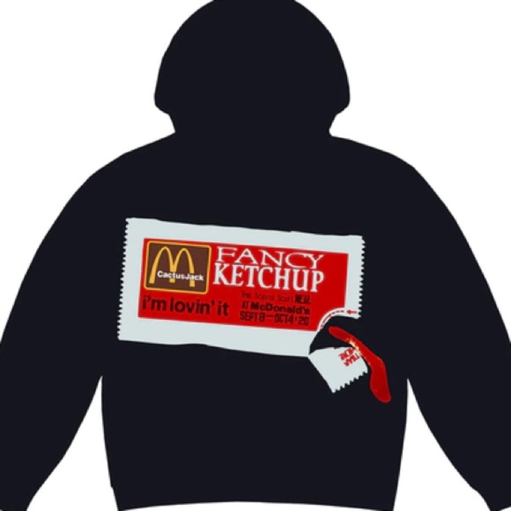 CACTUS JACK MERCH KETCHUP HOODIE OUT OF STOCK